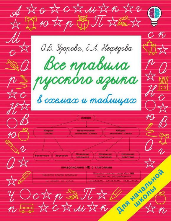 Издательство АСТ 137372-6 Книга АСТ Все правила русского языка в схемах и таблицах. Для начальной школы О.В. Узорова, Е.А. Нефедова Издательство АСТ 137372-6 Книга АСТ Все правила русского языка в схемах и таблицах. Для начальной школы О.В. Узорова, Е.А. Нефедова