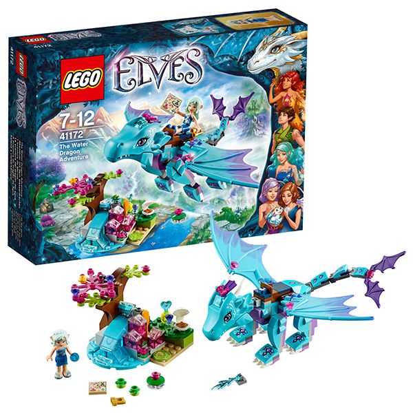 Lego Elves 41172 Конструктор Лего Эльфы Приключение дракона воды, 212 деталей