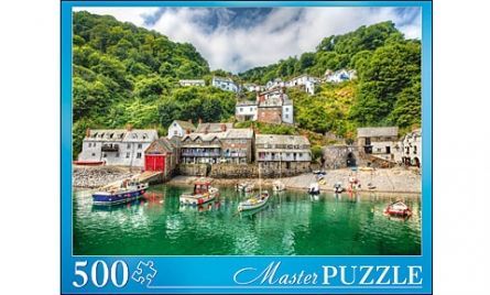 Masterpuzzle 6164 Пазл Англия Деревня Кловелли, 500 элементов