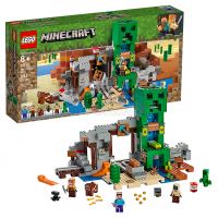 Lego Minecraft 21155 Конструктор Лего Майнкрафт Шахта крипера, 834 детали