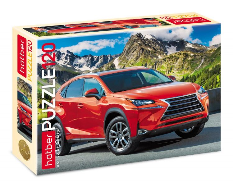 Hatber 120ПЗ5-14107 Пазл Hatber Best car 120 элементов230х165мм