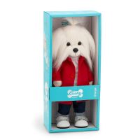 Orange Toys LD4/085 Мягкая игрушка Orange Toys Собачка Lucky Mimi: Яркое настроение с каркасом 37, коробка 44 см