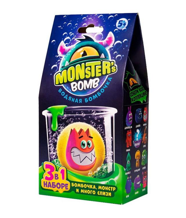 Monster's bomb MB001P Набор для эксперементов Monster's bomb Водяная бомбочка 3 в 1