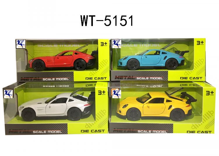 ABtoys (АБтойс) 3621A Машинка ABtoys металлическая 1:36 (серия 2)