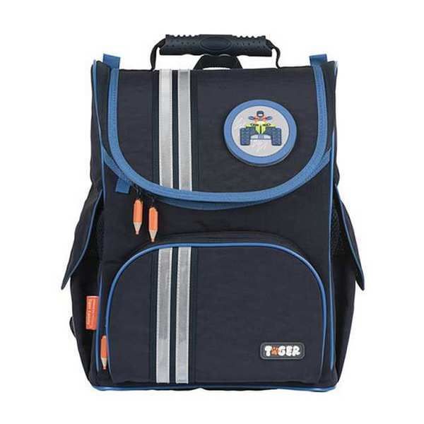 Tiger TGNQSC-A01 Рюкзак школьный Nature Quest Cool Blue Crinkled Nylon