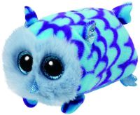 TY 42144 Teeny Tys Мягкая игрушка Совенок голубой Mimi, 10 см