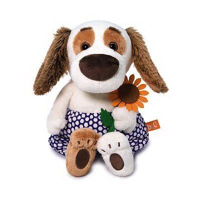 BUDI BASA BartB-010 Мягкая игрушка BUDI BASA Собака Бартоломей BABY с подсолнухом 20 см BUDI BASA BartB-010 Мягкая игрушка BUDI BASA Собака Бартоломей BABY с подсолнухом 20 см