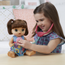 Hasbro C0958 Baby Alive Кукла Малышка у врача, Шатенка