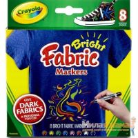 Crayola 58-8176 Маркеры для рисования на ткани