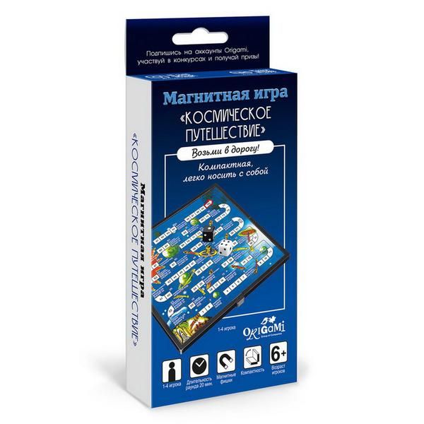ORIGAMI 05320 Игра настольная, магнитная.Космическое путешествие. 7 предметов ORIGAMI 05320 Игра настольная, магнитная.Космическое путешествие. 7 предметов
