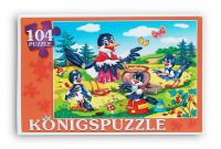 Konigspuzzle ПК104-5819 Пазлы Сорока-белобока, 104 элемента