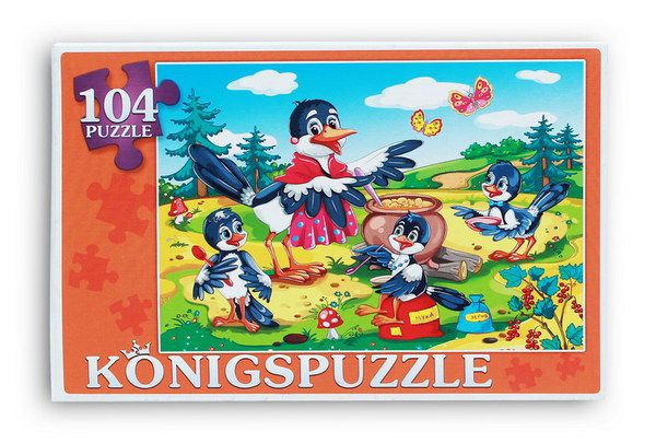 Konigspuzzle ПК104-5819 Пазлы Сорока-белобока, 104 элемента