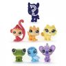 Hasbro C0806 LPS Радужная коллекция Набор из 7 мини-петов с обезьянкой