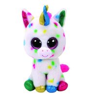 TY 36898 Beanie Boo's Мягкая игрушка Единорог Harmonie, 15 см