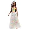Mattel FXT16 Barbie® Dreamtopia Кукла Барби Волшебные принцессы с каштановыми волосами