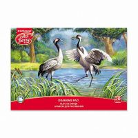 ArtBerry 46901ЕК Альбом для рисования на клею ArtBerry Экзотические птицы, А4, 20 листов