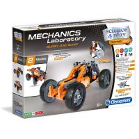 Clementoni 75015 Конструктор 2 в 1 Багги и Квадр, 130 деталей