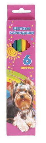 Hatber BKc-06720 Карандаши цветные Hatber VK Мои лучшие друзья, 6 цветов Hatber BKc-06720 Карандаши цветные Hatber VK Мои лучшие друзья, 6 цветов