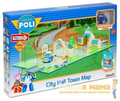 Robocar POLI 83279 Набор «Город» мэрия