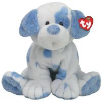 TY 31034 Pluffies Мягкая игрушка Щенок Pups голубой, 25 см