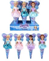 Sparkle Girlz 24112/1 Кукла в рожке "Зимняя серия", 30 см