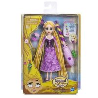 Hasbro E0180 Кукла Принцесса Дисней Рапунцель Кудряшки, с набором для укладки