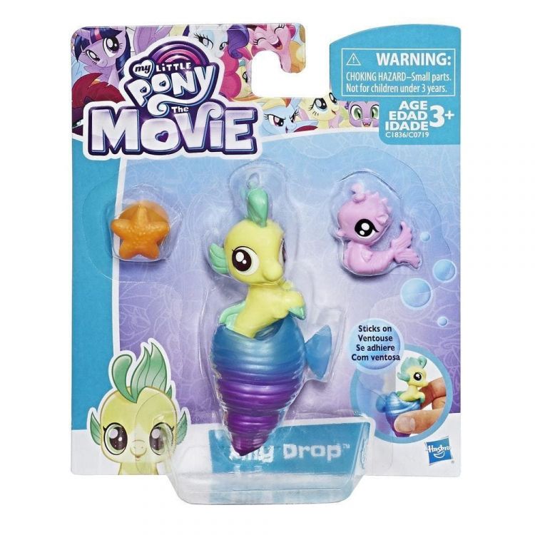 Hasbro C1836 MLP Movie Игровой набор из серии "Мерцание" пони-подружки, Lilly Drop