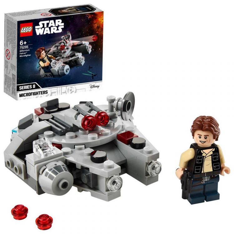 LEGO (Лего) 75295-L Конструктор LEGO Star Wars Микрофайтеры: «Сокол тысячелетия»