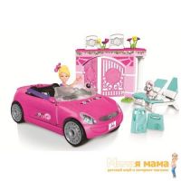 Mega Bloks 80223 Конструктор Автомобиль для Барби, 79 деталей