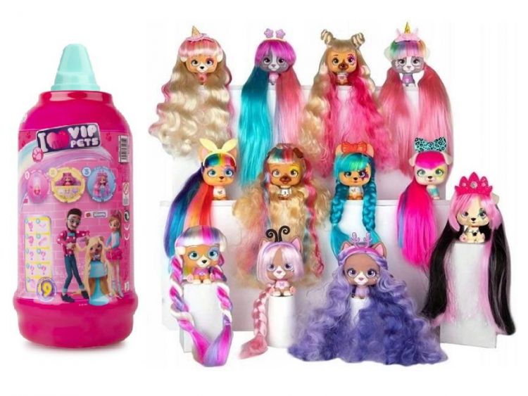 IMC Toys 711709/1/салатовый Игровой набор IMC Toys VIP Pets Модные щенки (салатовые крышки)