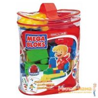 Mega Bloks Конструктор Сумочка с деталями Maxi (24 штуки, основные цвета)