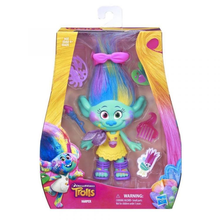 Hasbro B6561 Trolls Коллекционная фигурка Harper, 16 см