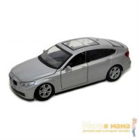 Motormax 73352 Коллекционная модель машины 2010 BMW 5 Series GT, 1:24, серебристая