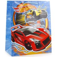 Подарочный пакет "Hot Wheels", бумажный, 26х32х14 см