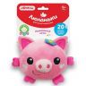 АЗБУКВАРИК 28309-8 Люленьки Плюшики Музыкальный мячик Свинка