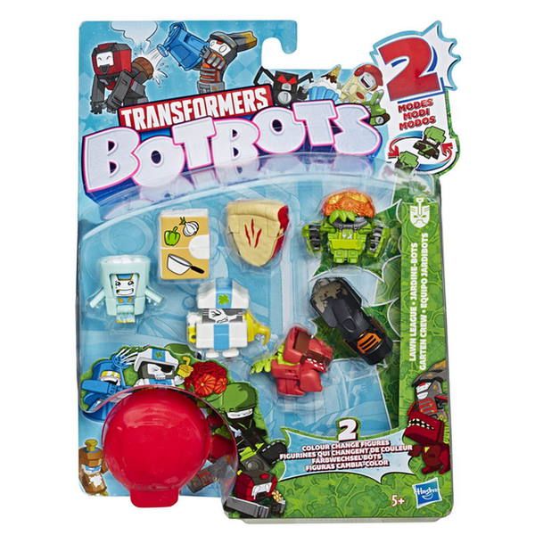 Hasbro E4906 Transformers BotBots Игровой набор 8 ботов из Садовой банды