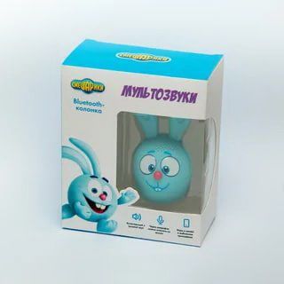 Мультозвуки МЗ001/БП-00000001 Bluetooth-колонка Мультозвуки Смешарики Крош портативная