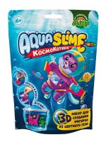 Slime AQ003 Набор для эксперементов Aqua Slime КосмоКотитки малый для изготовления фигурок из цветного геля