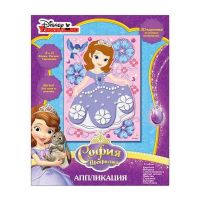 Аппликация Disney "СОФИЯ ПРЕКРАСНАЯ"  3в1, 26,5*19см