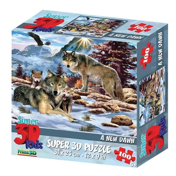 Prime 3D 13660-SBM Пазл 3D 100 Новый рассвет