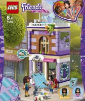 LEGO (Лего) 41365-L Конструктор LEGO FRIENDS Художественная студия Эммы