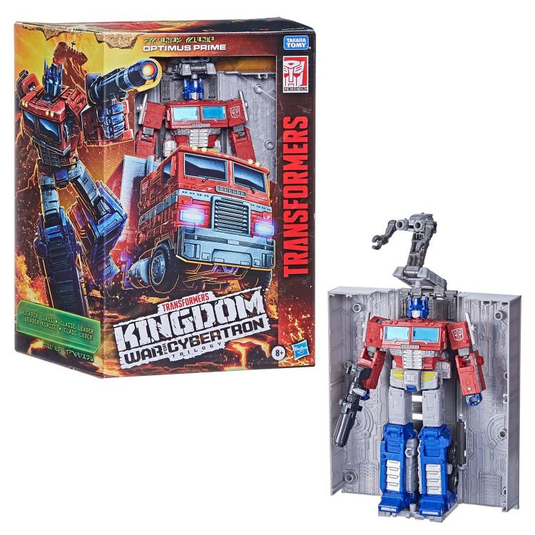 Hasbro F0699 Transformers Робот-трансформер Оптимус Прайм, Класс Лидер, серия Королевство