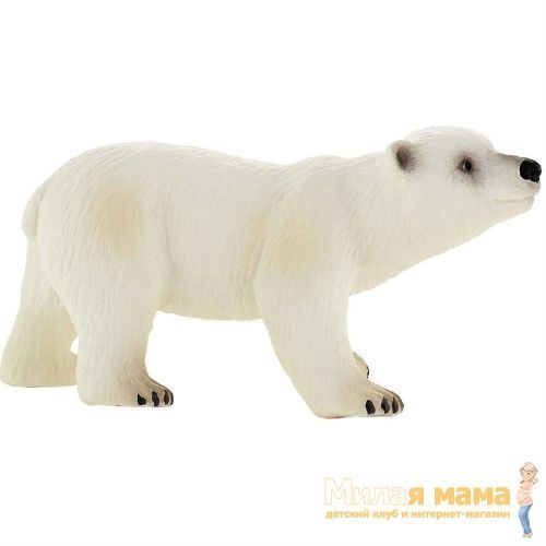 Bullyland 63538 Коллекционная фигурка Медвежонок полярный, 8 см
