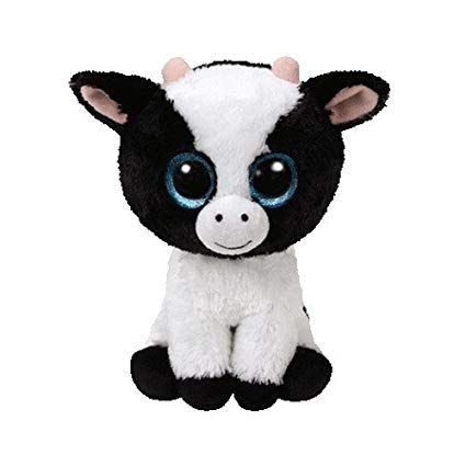 TY 36841 Beanie Boo's Мягкая игрушка Теленок Butter, 15 см