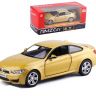 RMZ City 554035 Машина металлическая BMW M4 Coupe, 1:32, золотистая