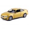 RMZ City 554035 Машина металлическая BMW M4 Coupe, 1:32, золотистая