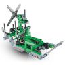 Clementoni 75016 Конструктор 2 в 1 Вертолет с тройным двигателем и Аэролодка, 130 деталей