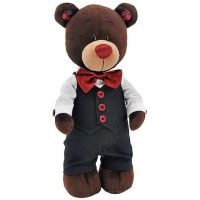 Orange Toys Мягкая игрушка Медведь Choco жених, 35 см