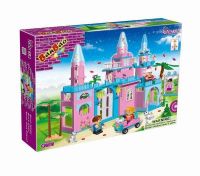 Конструктор "Дворец" с аксессуарами, 4 фигурки,  500 деталей  Banbao (Банбао)