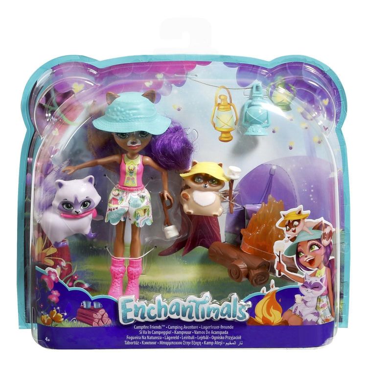 Mattel FJJ29 Энчантималс Игровой набор Кемпинг